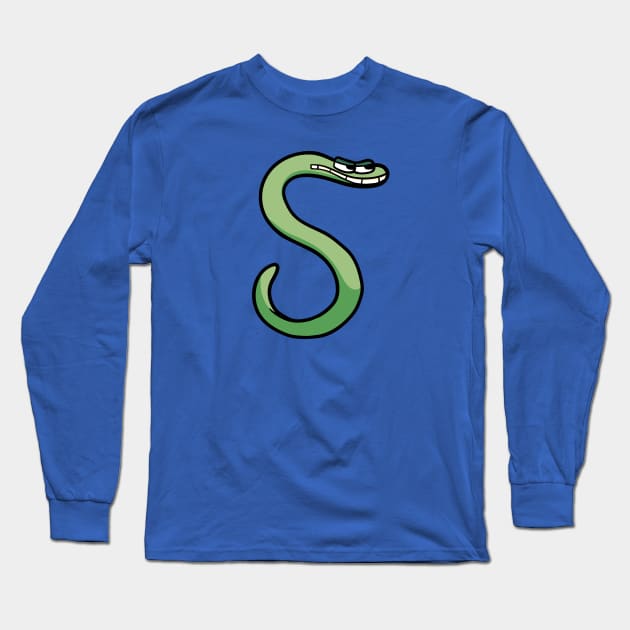 S | Alphabet Lore Long Sleeve T-Shirt by Mike Salcedo